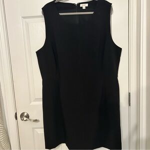 On 34th Women’s Black Shift‎ Dress 24W EUC